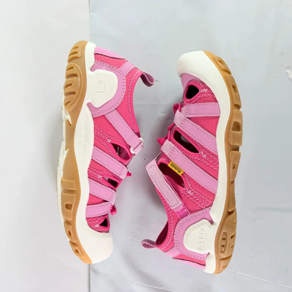 KEEN Knotch Creek Youth 5 Sandals Magenta Lilac Chiffon Kids Water Shoes 1025641